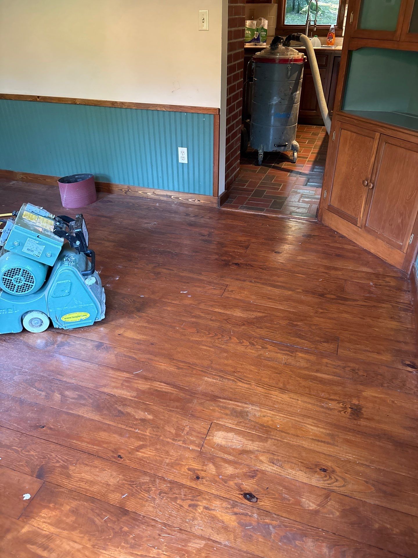 Hardwood Floor Sanding and Refinishing Project in Walton, Kentucky by Footprints Floors Kentucky