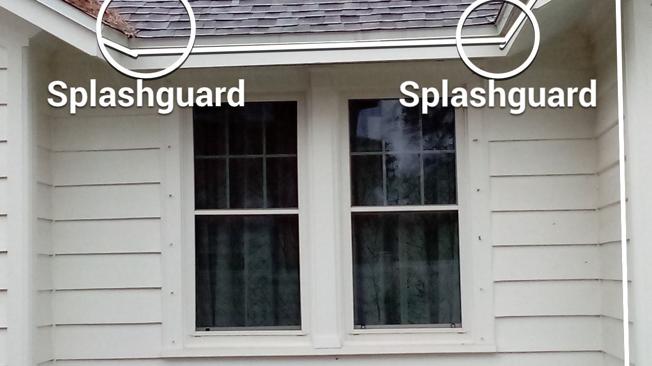 Gutter Installation using K-Style Seamless Gutters by Gutter Professors