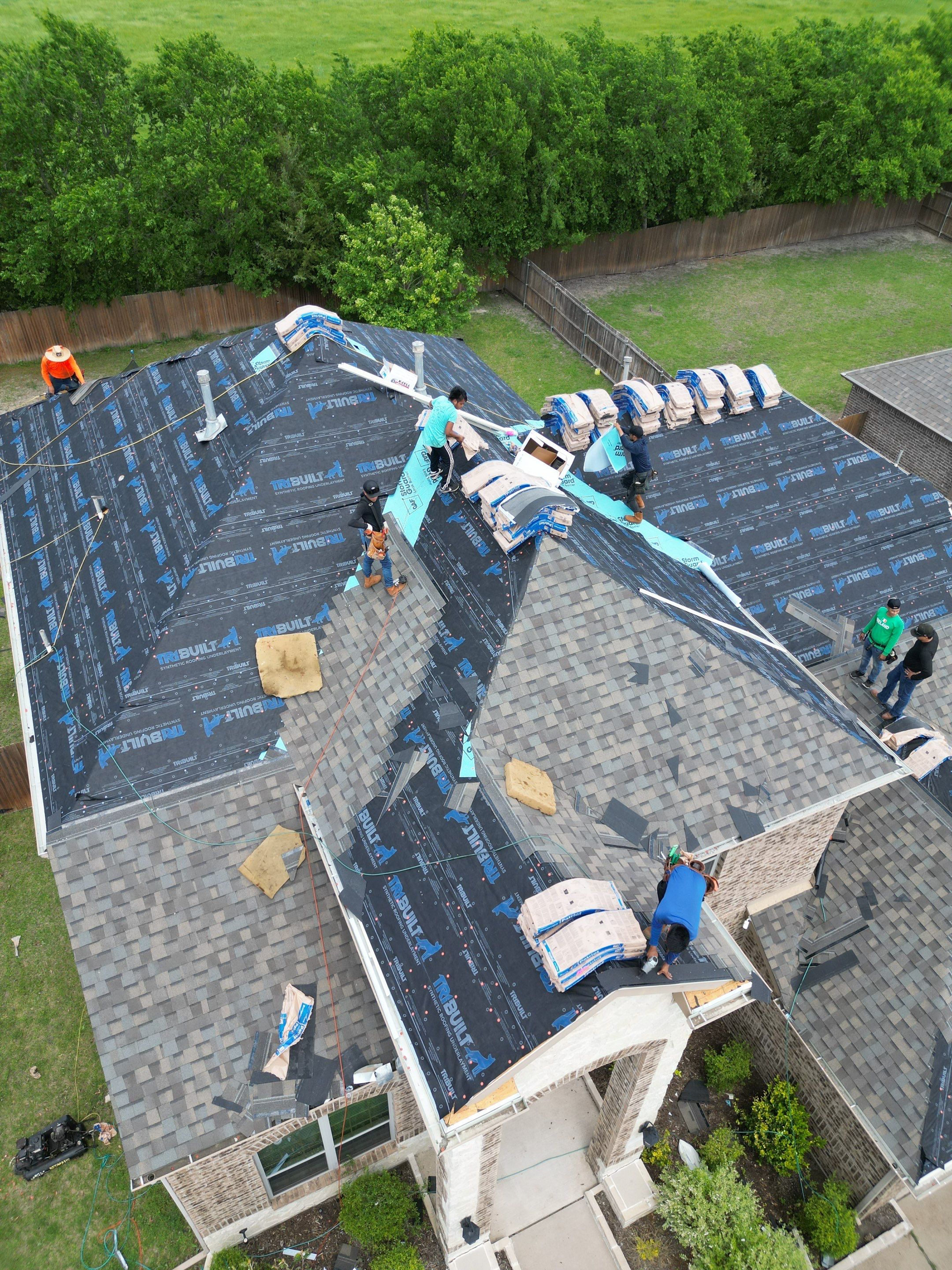 Project in Wylie by Rhino Roofing and General Contracting, LLC