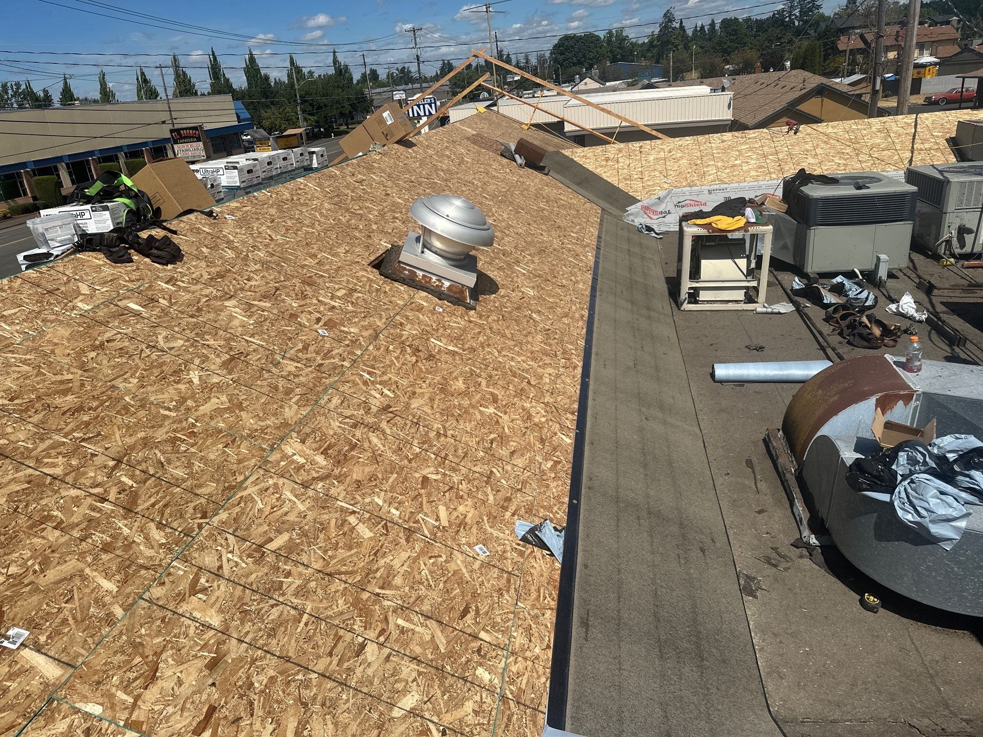 Lum Yun Salem Oregon Commercial Roof Replacement  by Orezona Building & Roofing Company, Inc.