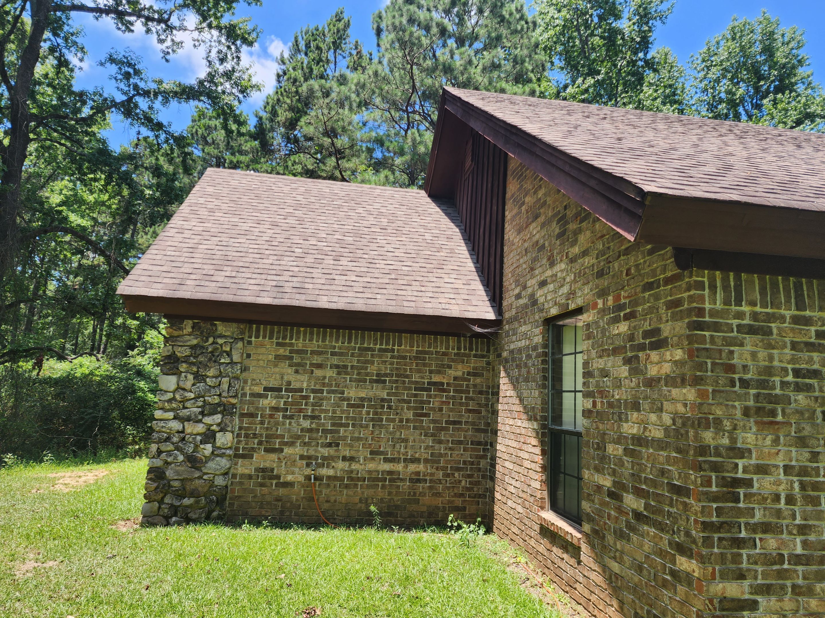 Residential Roofing Repair using Malarkey Highlander: Natural Wood by Hostetler Roofing