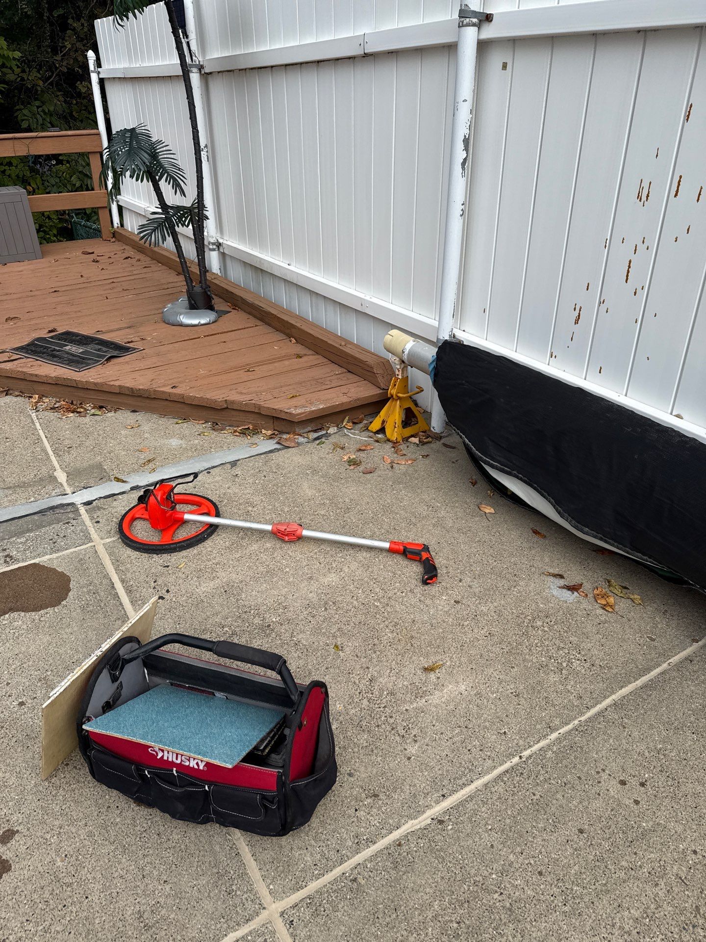 Davenport Pool Deck Project in McKees Rocks by Floors in a Day, Inc