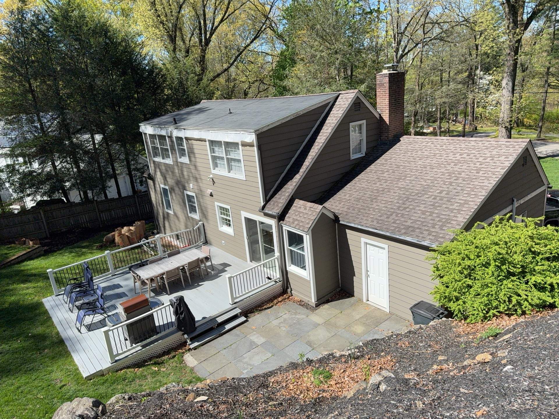Iron Gray Siding Remodel in Chappaqua, NY by Ideal Siding