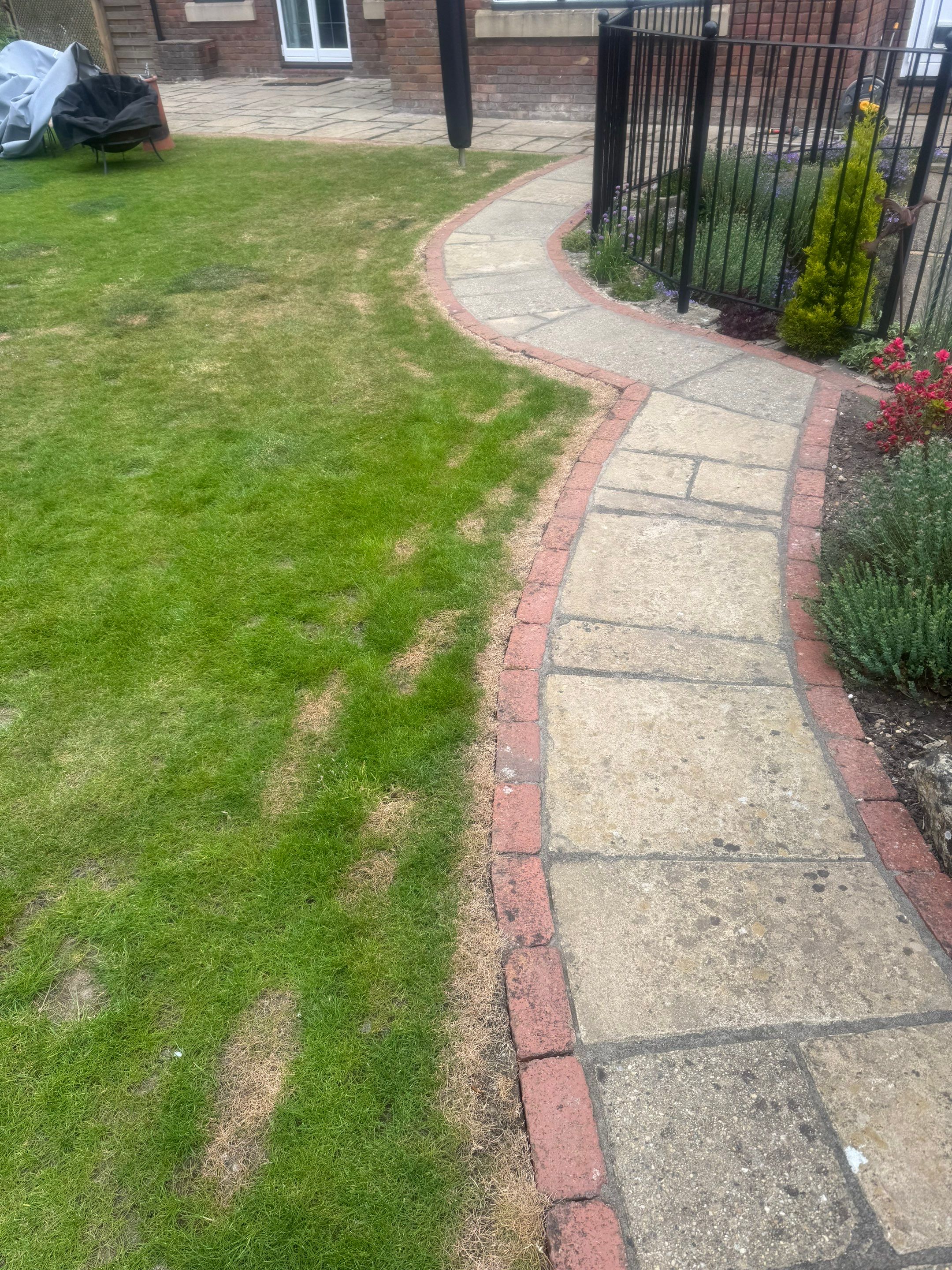 Roof Clean - Patio Clean using 18inch Whirlaway FSC by Ges Exterior Cleaning ltd