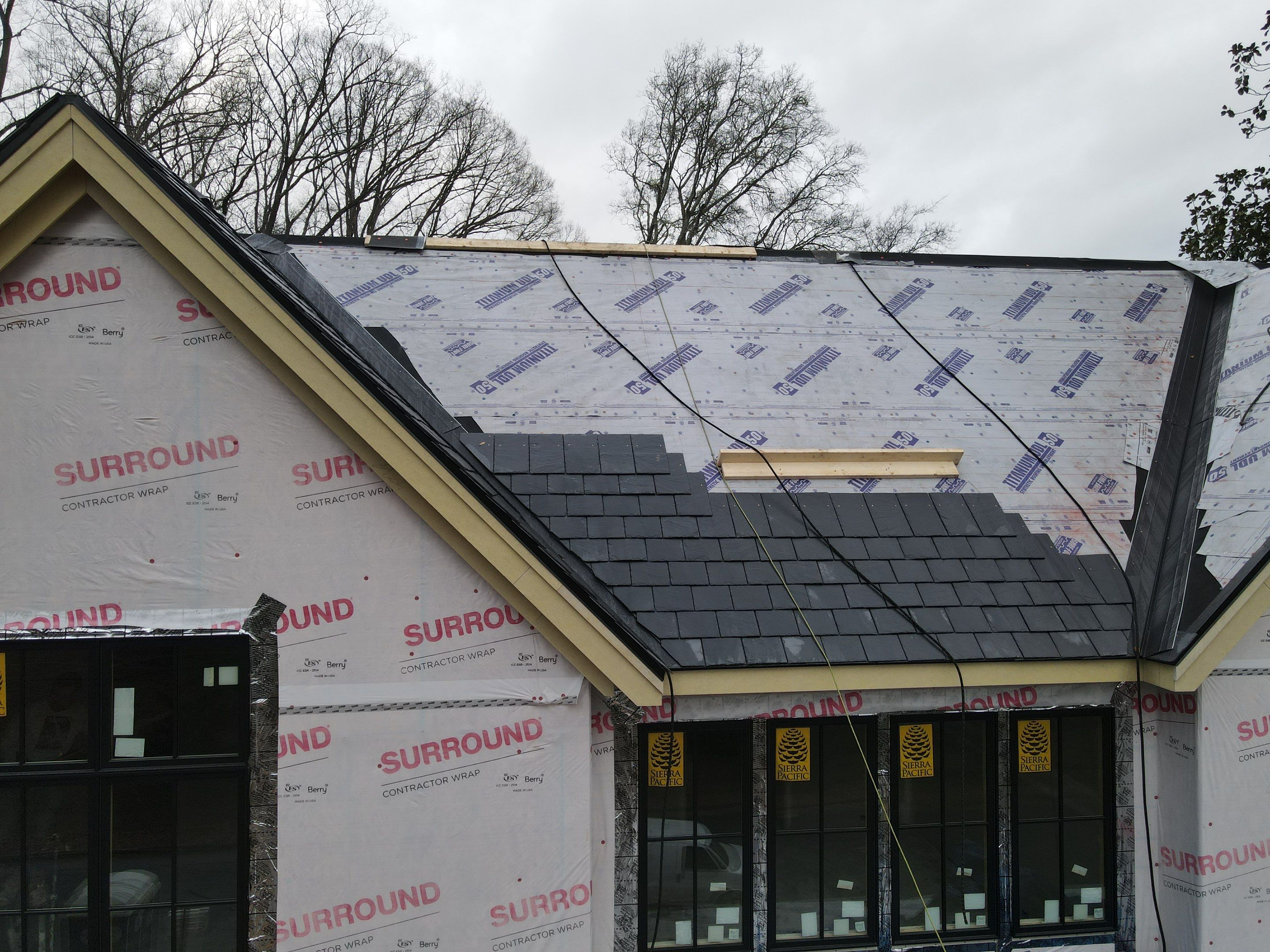 Slate Roof Installation by Mosaic Roofing Company