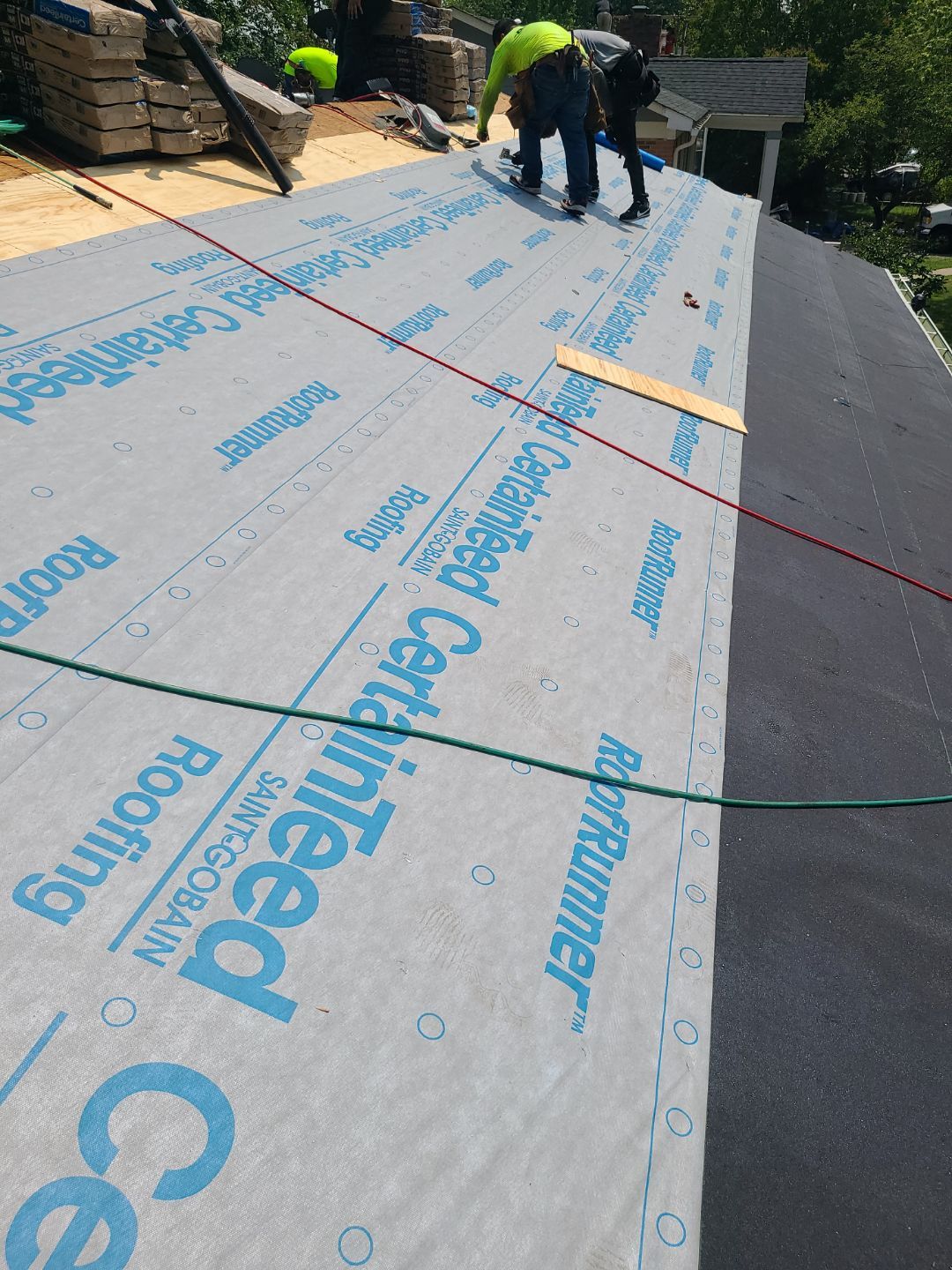 Woodbridge: Roof Replacement with CertainTeed Landmark Pro Designer Shingles in Max Def Colonial Slate by RM Banning, Inc.