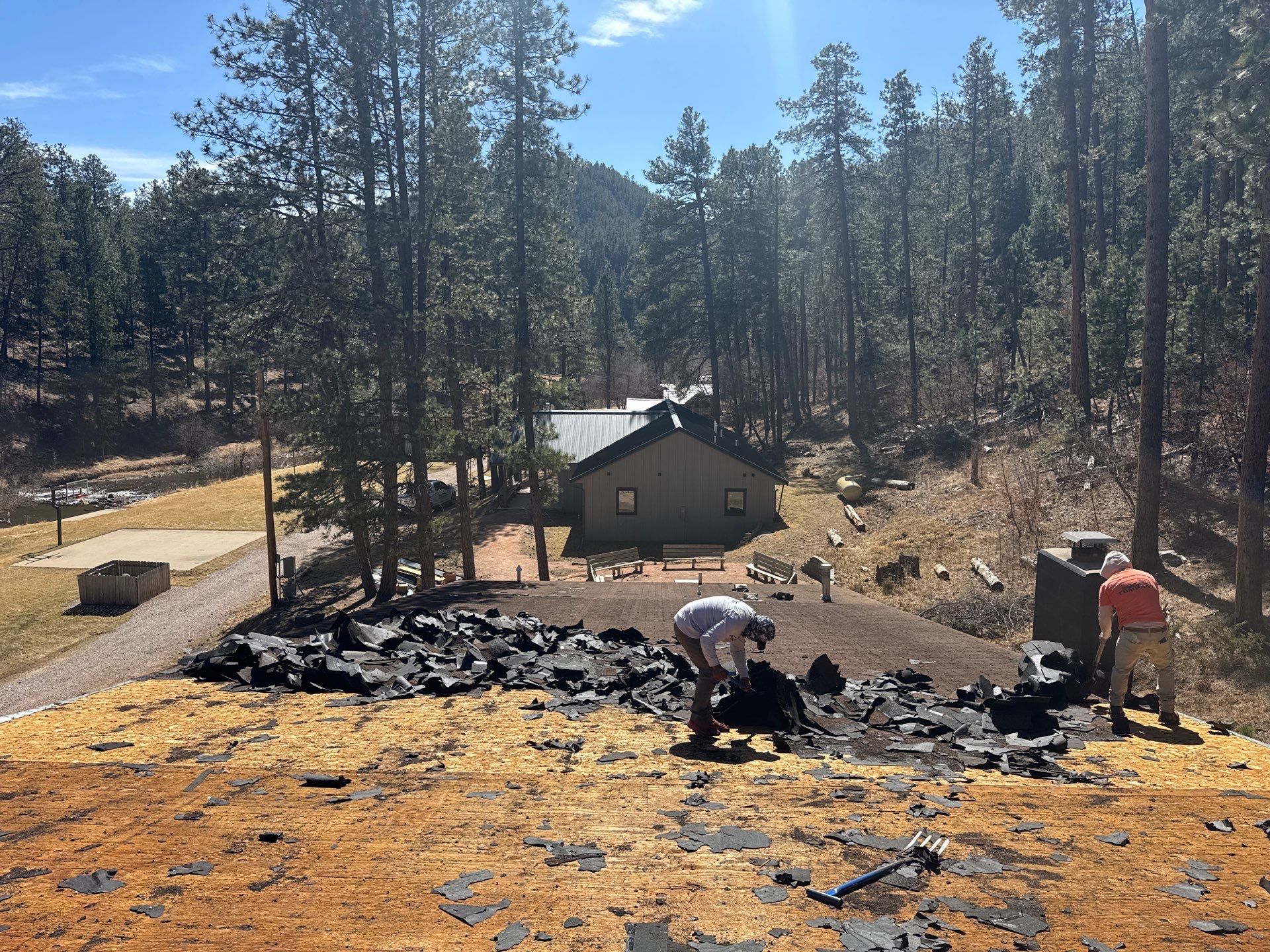 Residential Roofing Installation using Steel Roofing by Weather-Tite Exteriors LLC