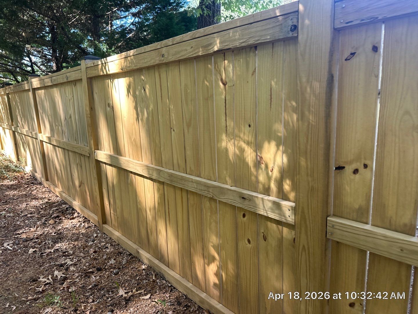 Fence using Wood Sealant by DuraSeal