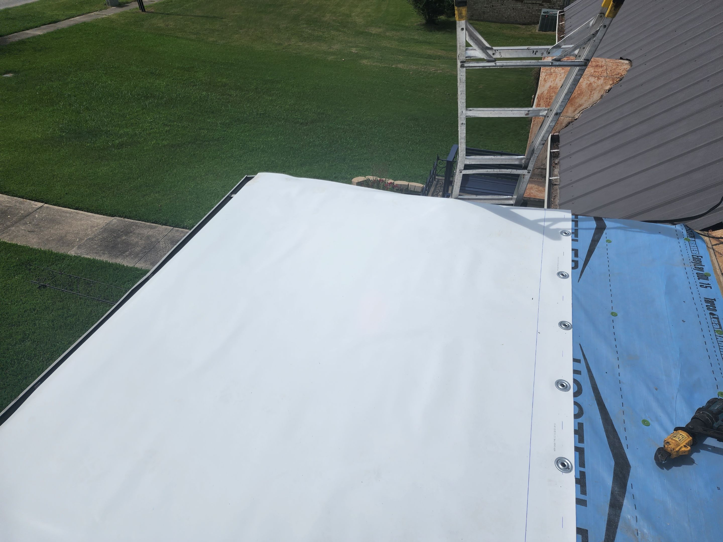Residential PVC Installation in Prescott, Arkansas by Hostetler Roofing