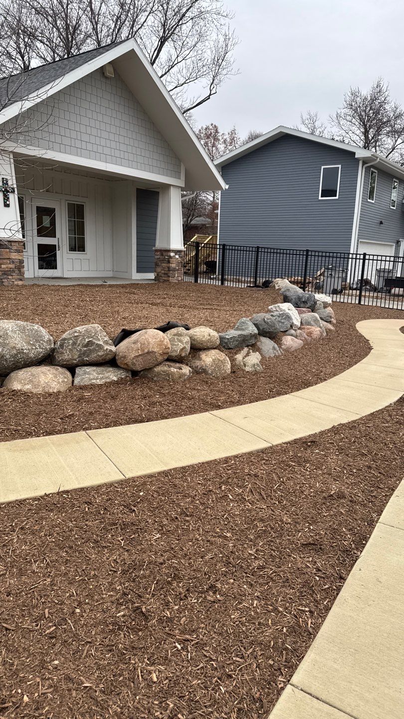 CDC Turf & Playground Project. by New Horizon Landscapes