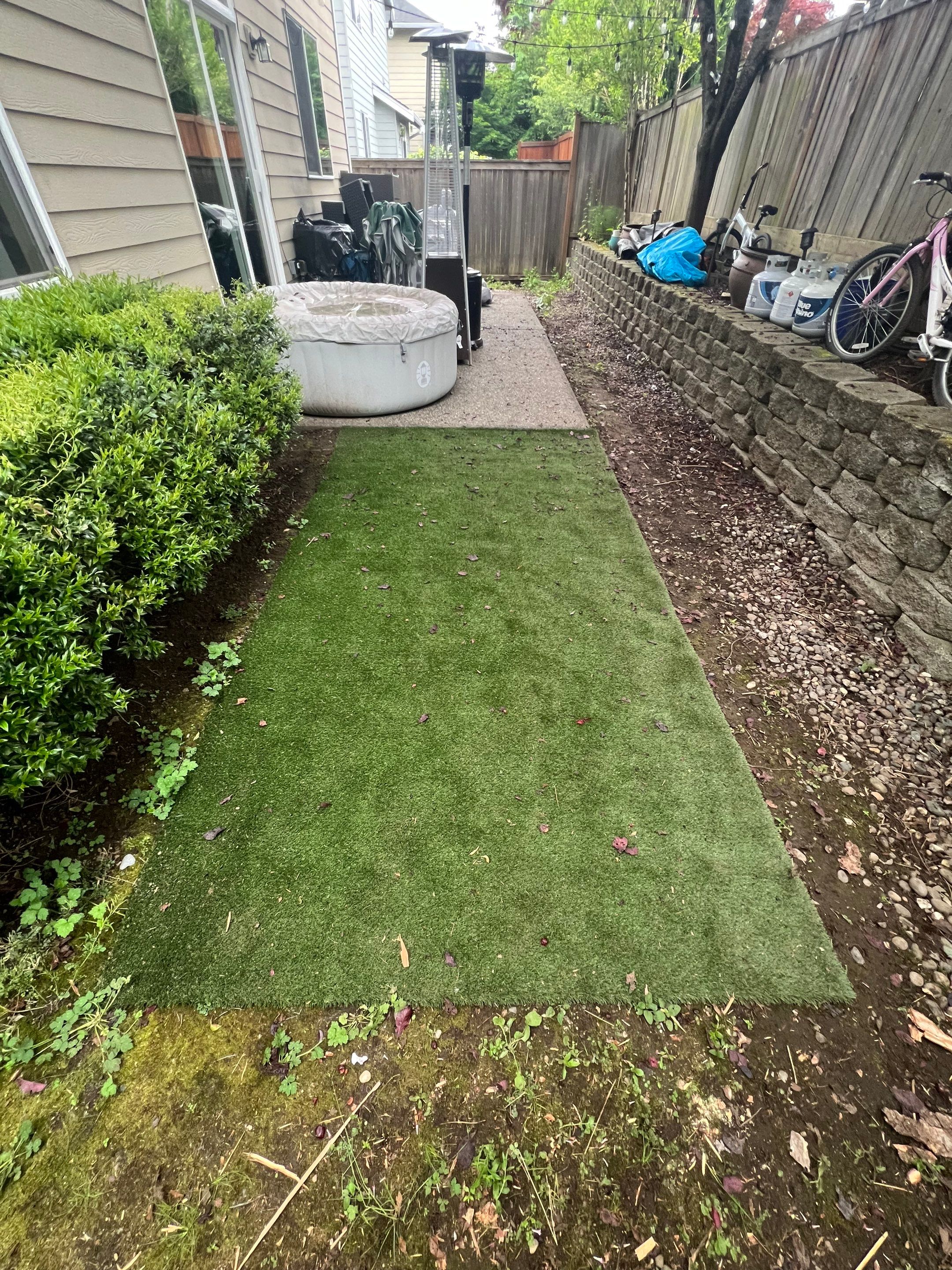 Small Patio Makeover in Lynnwood by Jireh Asphalt & Concrete Inc