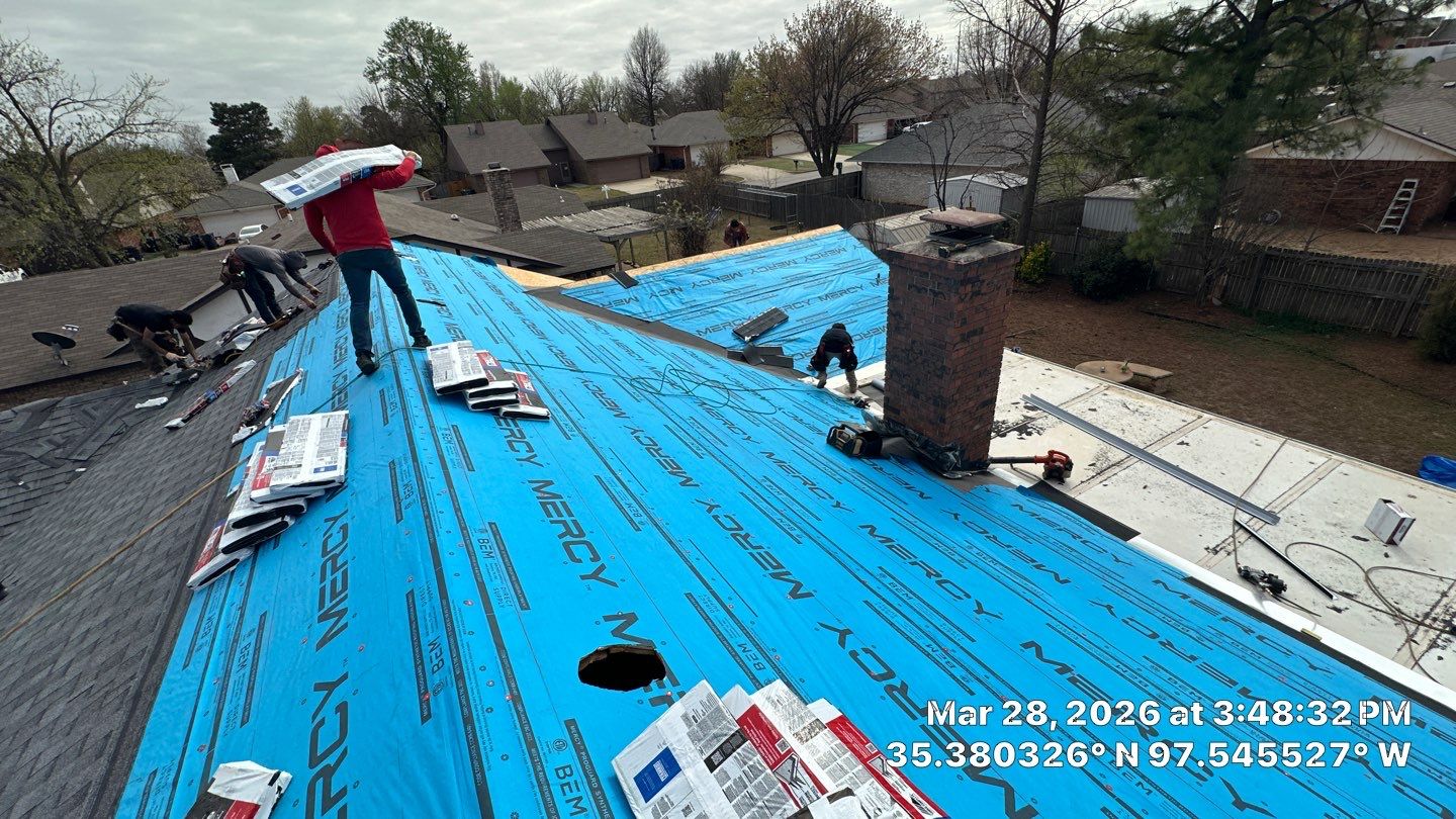 Project in Oklahoma City by Icon Roofing And Construction