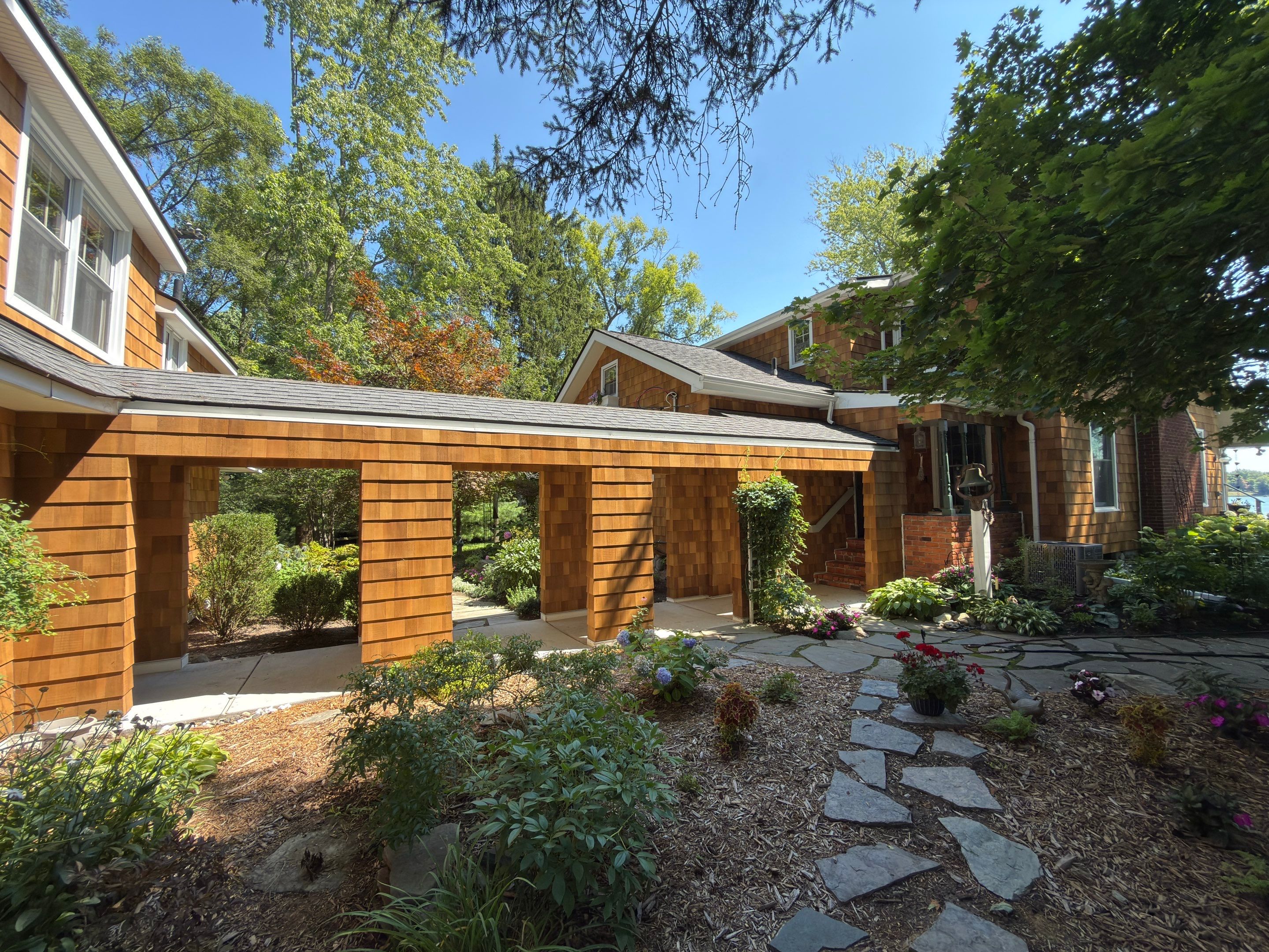 Cedar Siding Replacement  by Bloomfield Construction & Restoration