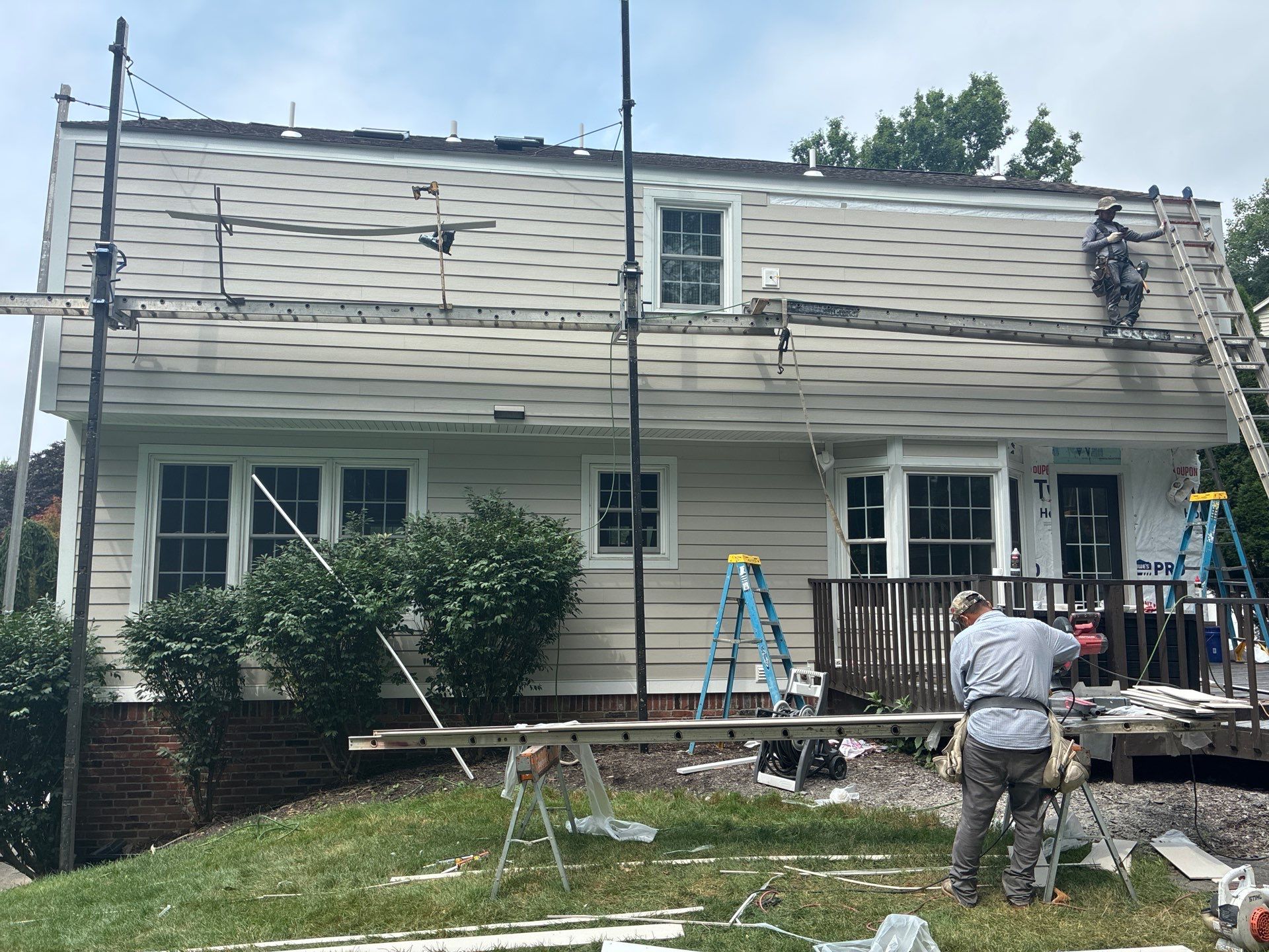James Hardie Full House Siding Renovation in Wexford by Ideal Siding Pittsburgh