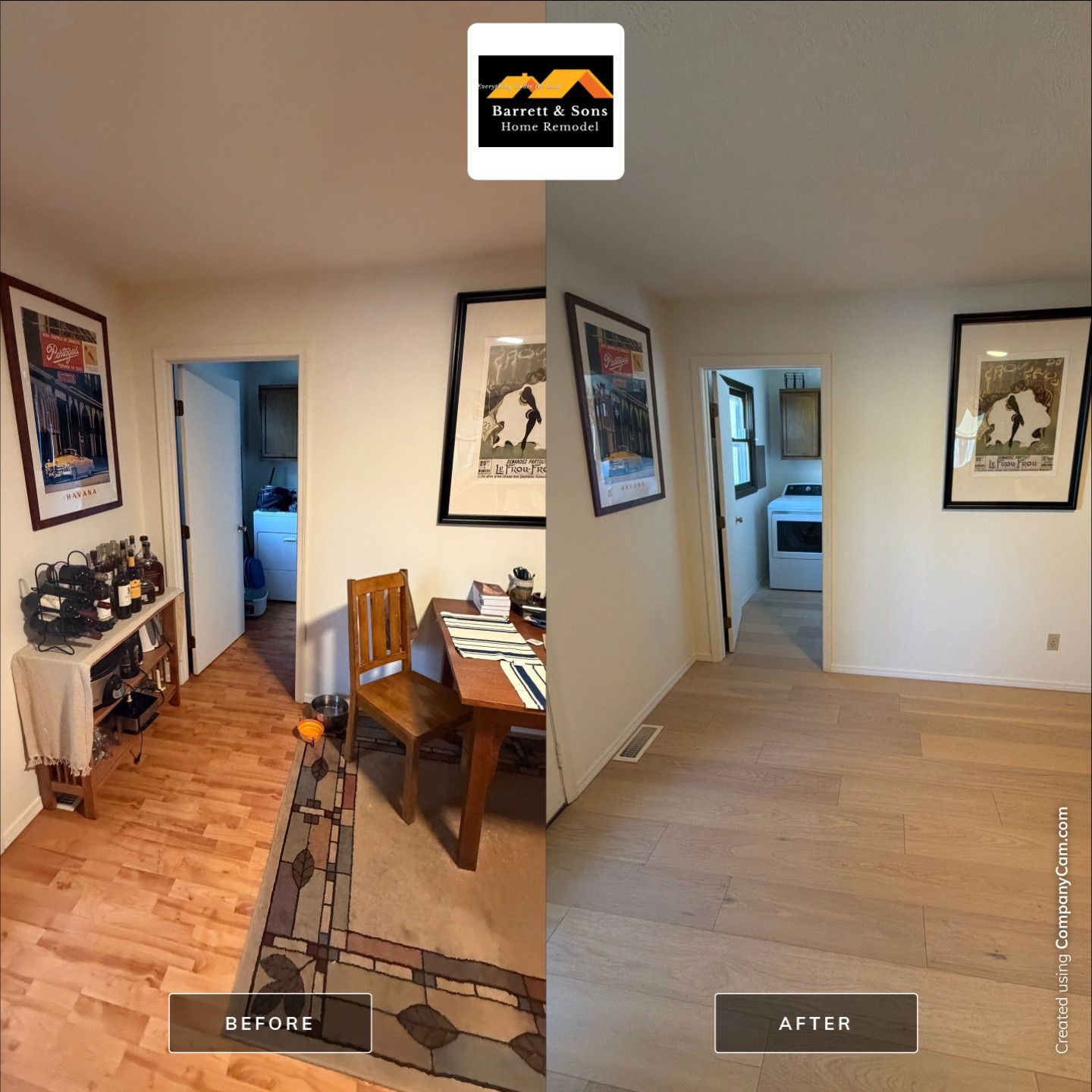 Project in Bloomington, In by Barrett & Sons Home Remodel