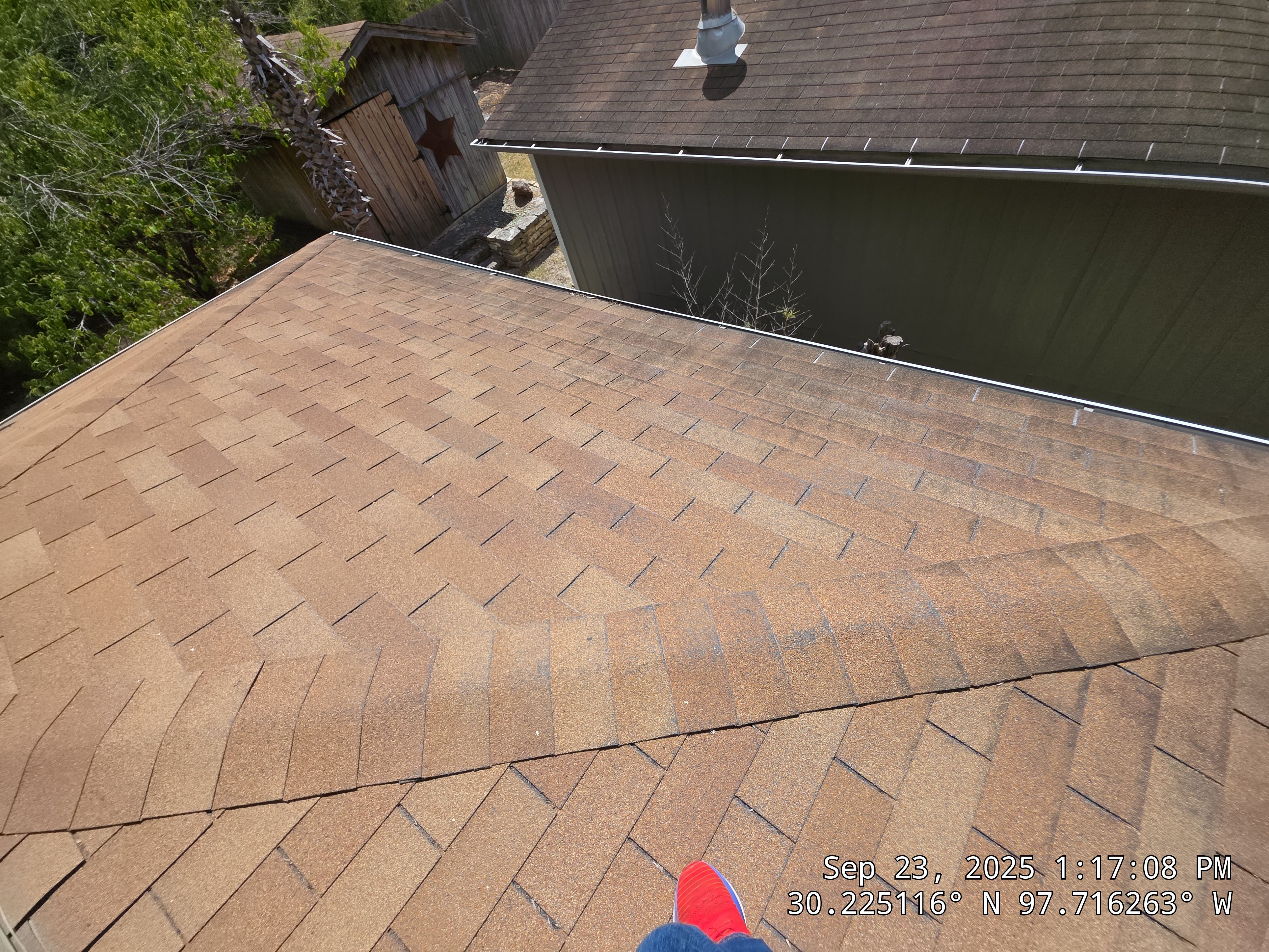 Asphalt Shingle Roof Repair and Decking Replacement in Austin by Caliber Restoration LLC