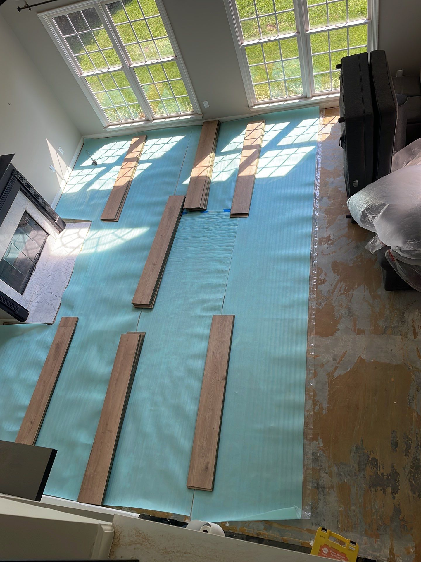 Entire House - Laminate install by Footprints Floors of East Atlanta
