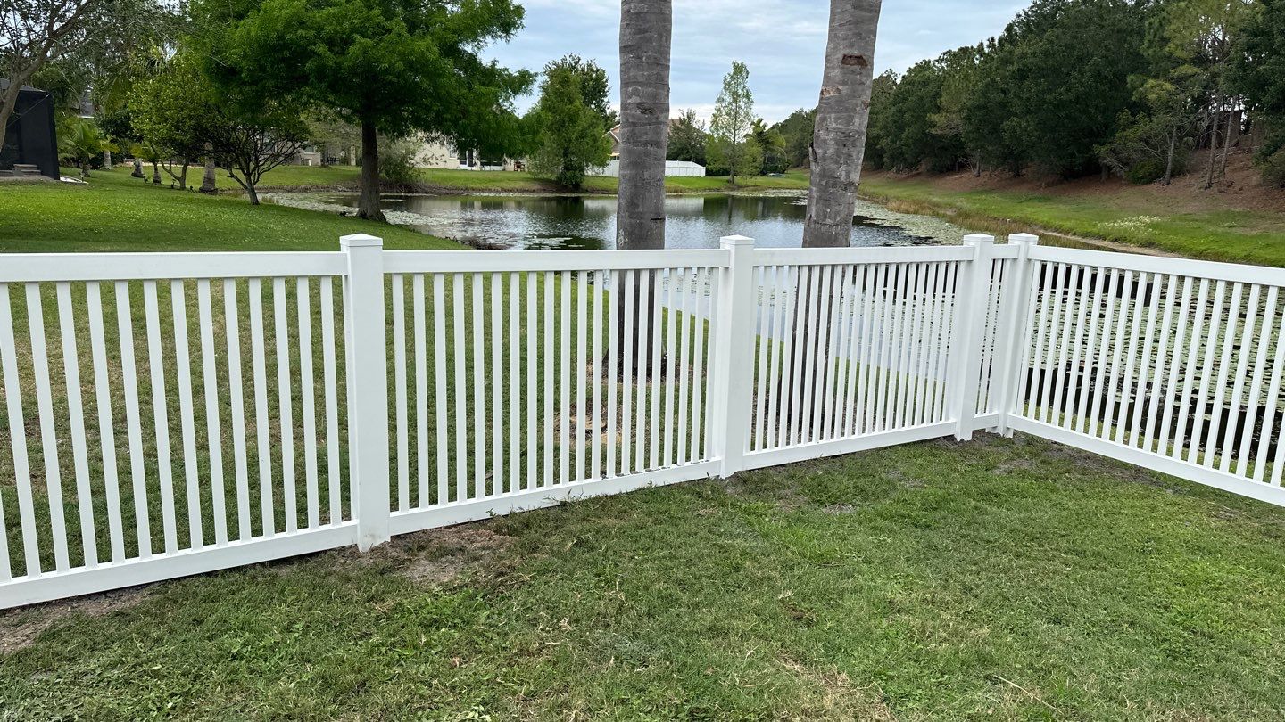 Vinyl Fence Installation using Vinyl Picket Fence by Asap fence and gates, LLC