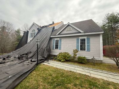 Groton Complete Roof Replacement with Onyx Black OakRidge Shingles