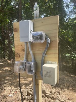 ZAM Installs Pool Pump Circuit & Outdoor Lighting Power