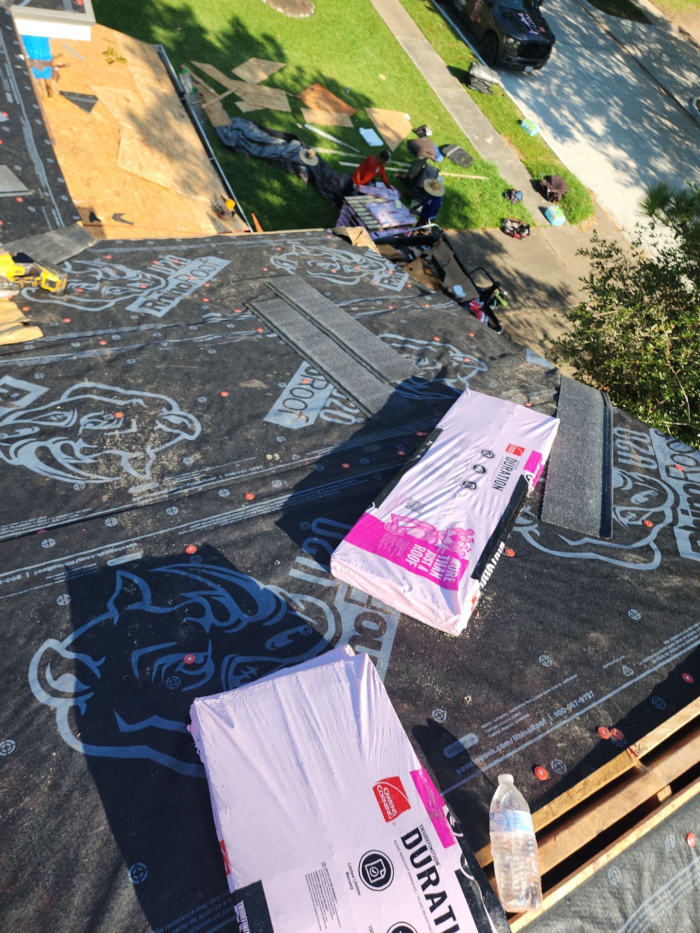 Residential Roofing Repair using Owen's Corning Duration (Lifetime) Shingles by Roof Repair Company