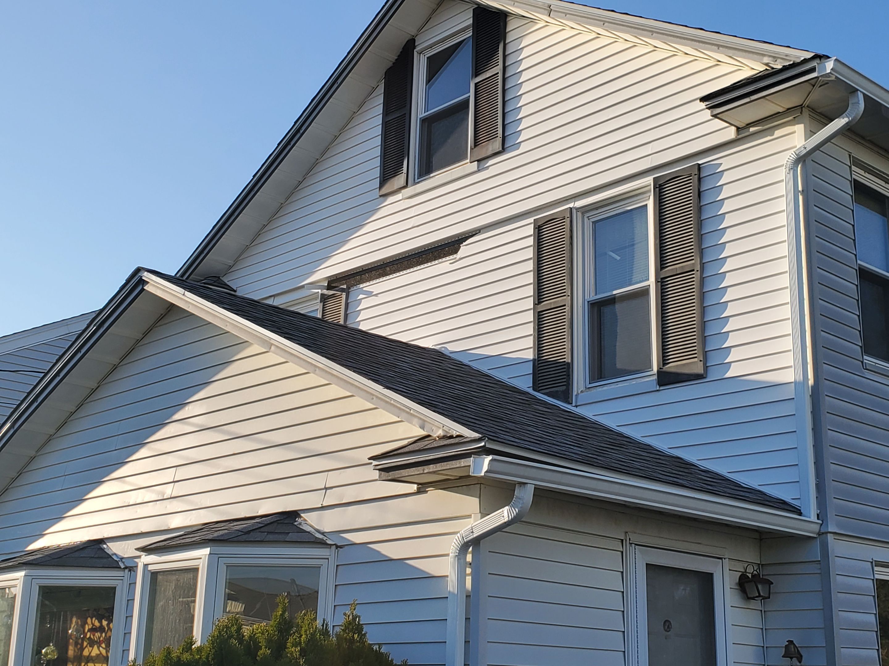 Residential Roofing Installation using Owens Corning Duration Slatestone Gray by A Plus Exterior