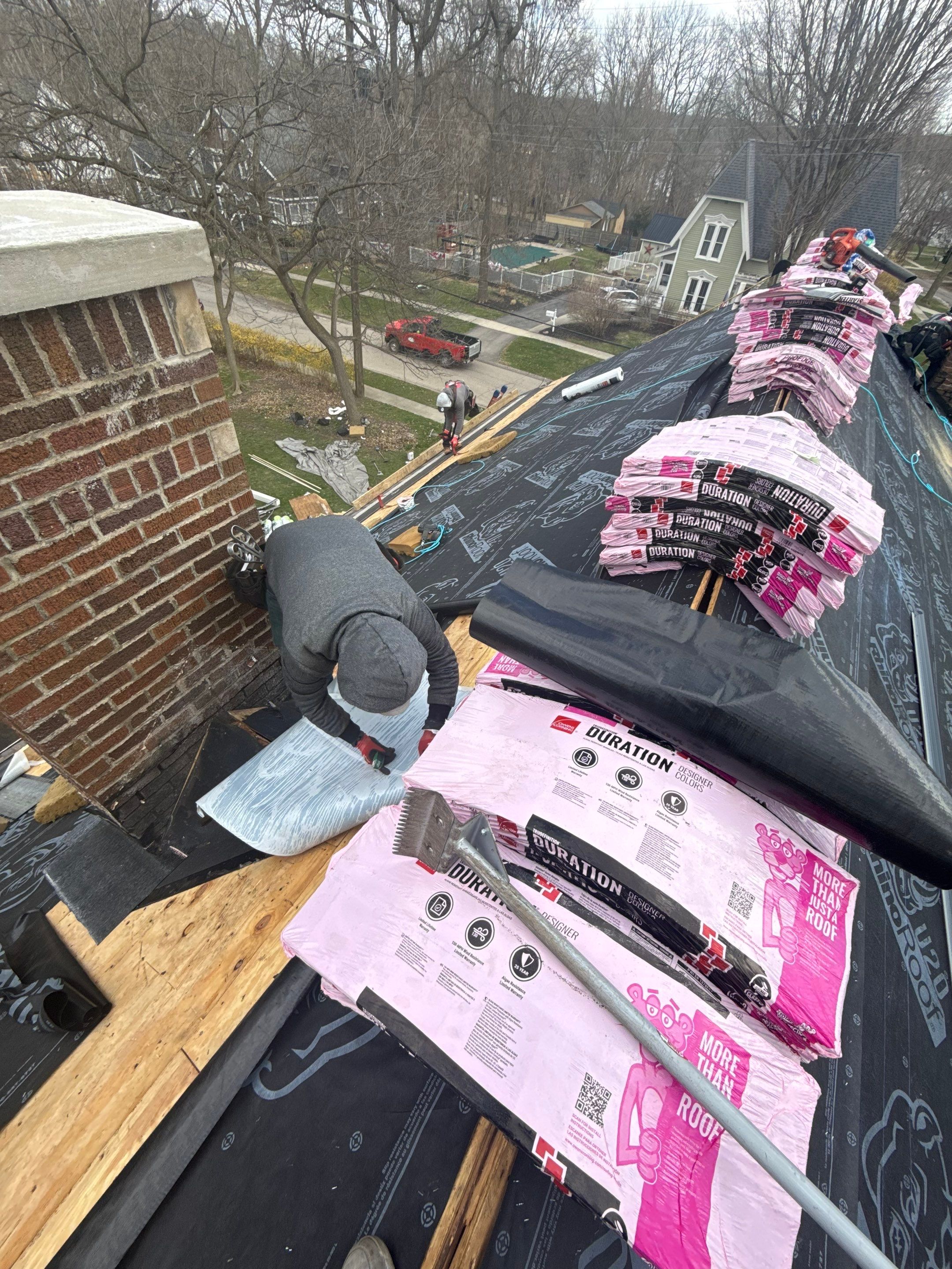 Roof Replacement using Owens Corning Summer Harvest by 180 Contractors