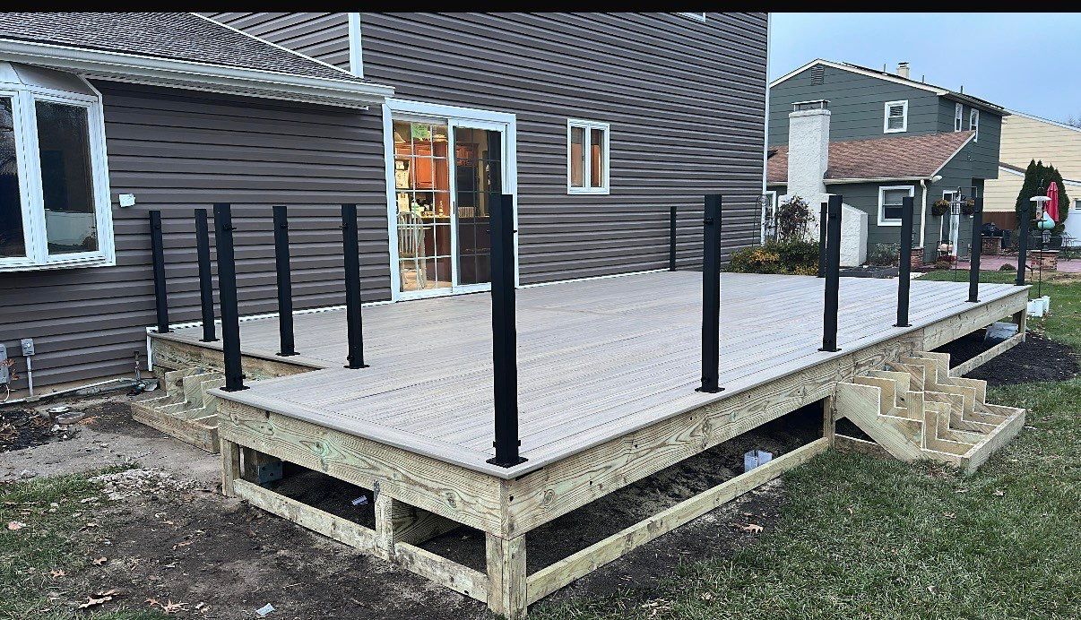 New Deck in Delaran NJ by deck guardian