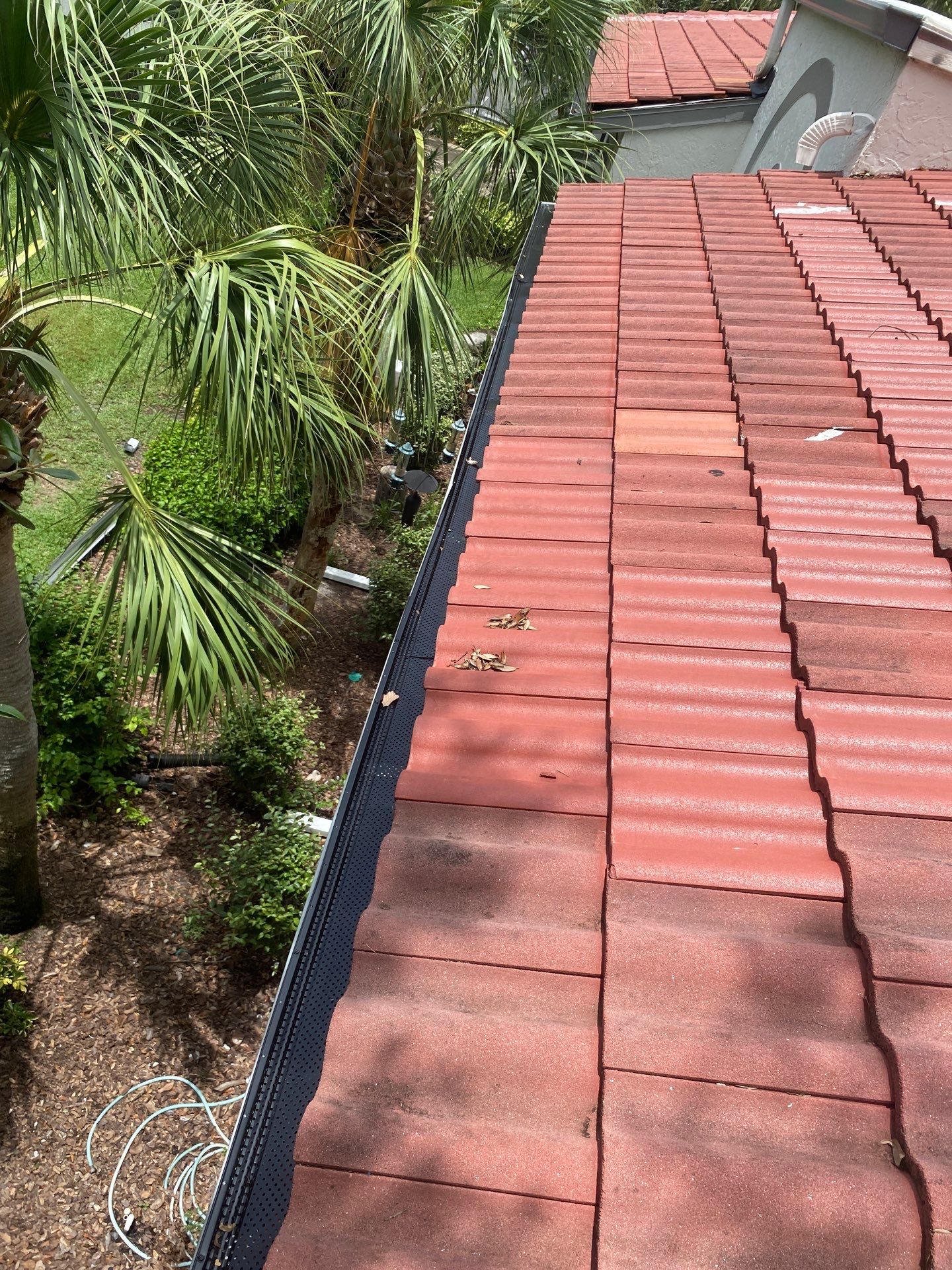 Custom Residential Gutter Guard System Installation in Saint Petersburg FL by Gutter Professors