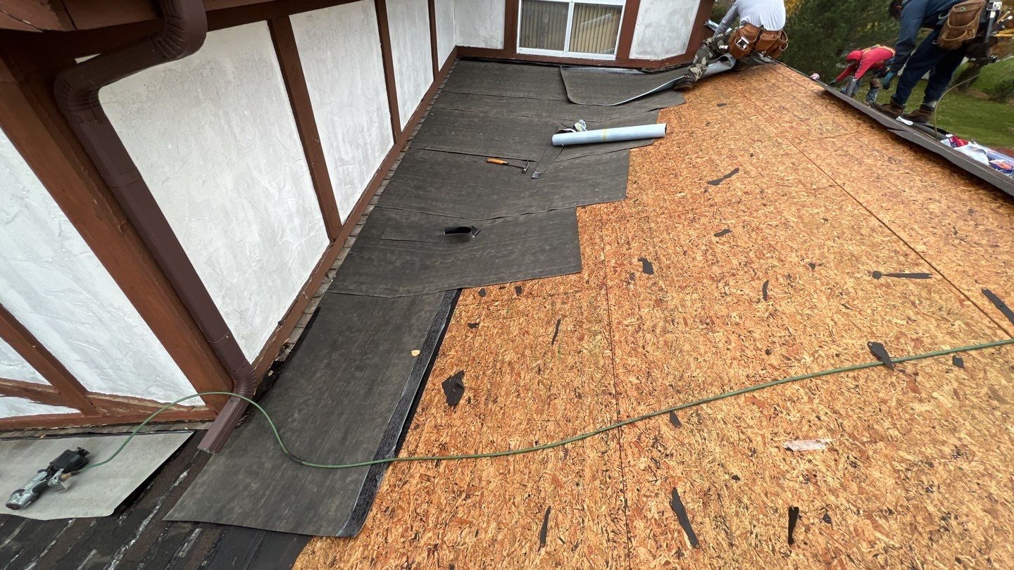 Multi-family unit roof replacement by Pro Home Services Inc