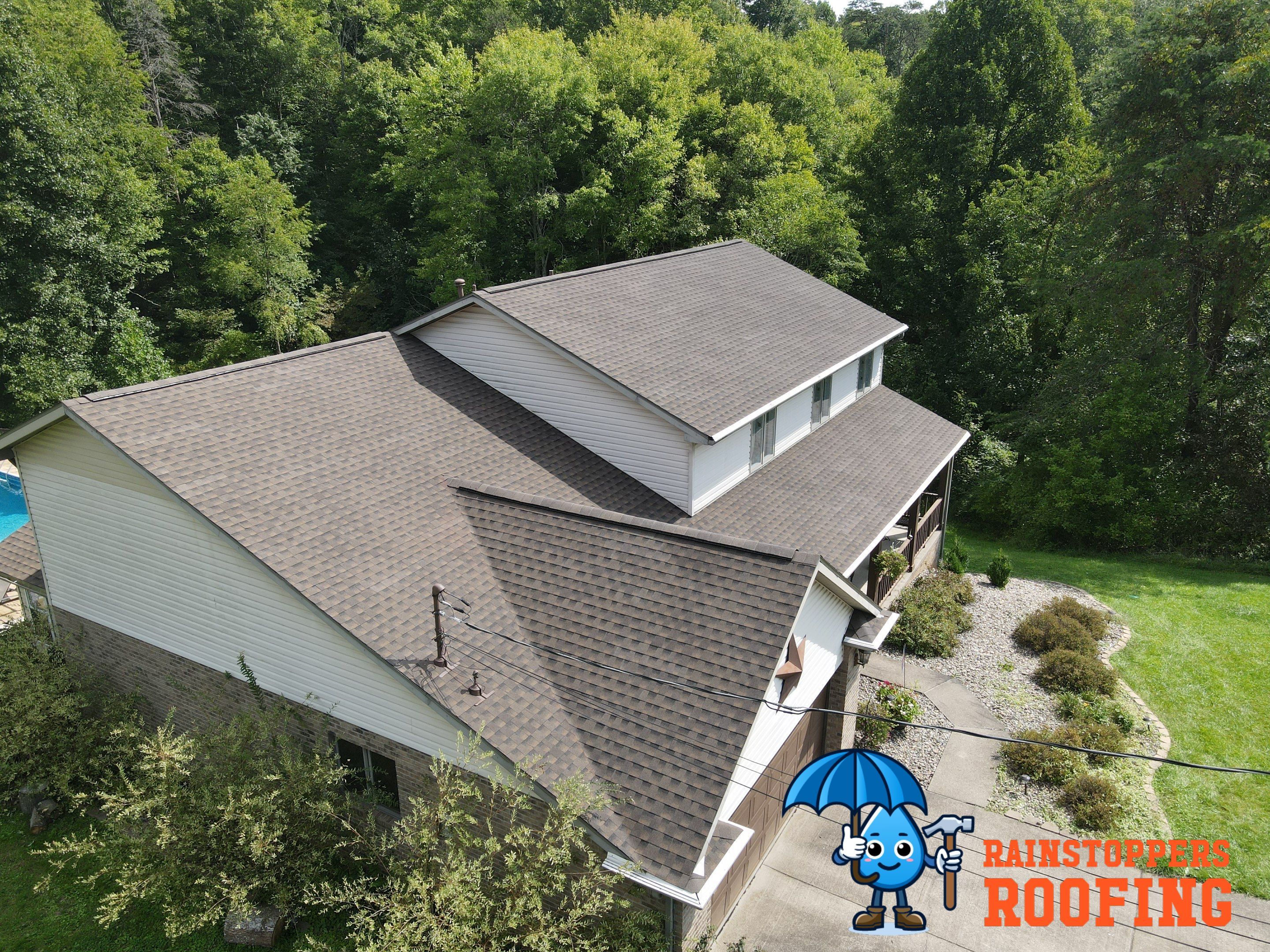 Residential Roofing Installation using Timberline HDZ by Rainstoppers Roofing