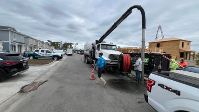 New Community Stormwater System Catch Basin Cleaning