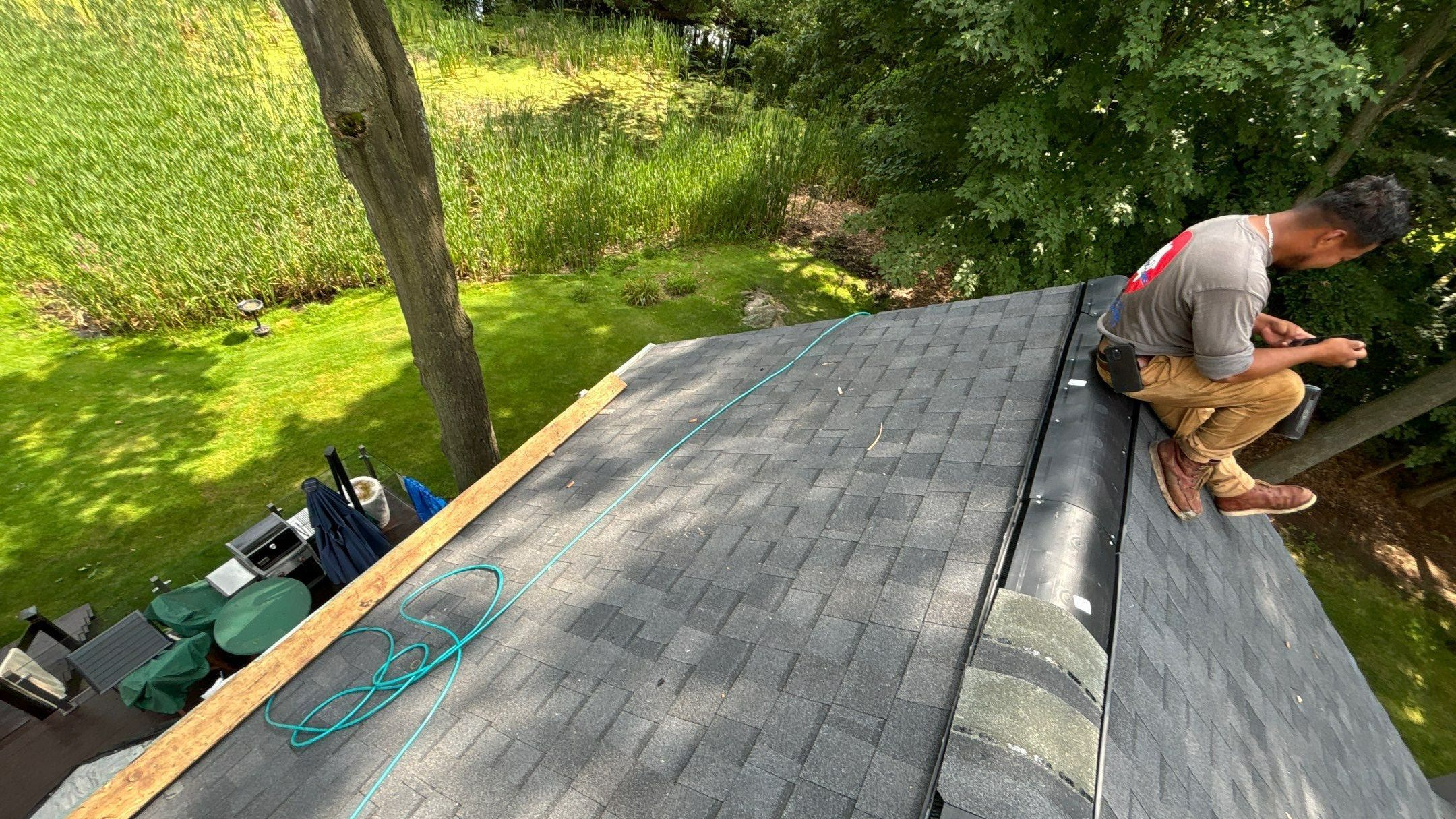 Roof Replacement using CertainTeed Landmark by 180 Contractors