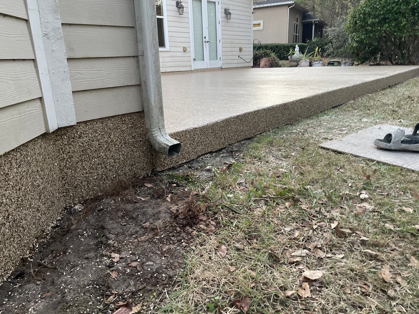 Patio  in Gainesville, FL in Sandstone by Cross Creek Concrete Coatings