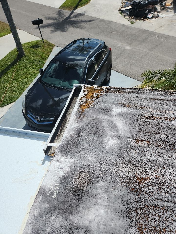 Tropical 924 100% Silicone Roof Coating Repair using Acrylic Resin by Morton Roofing, Inc.