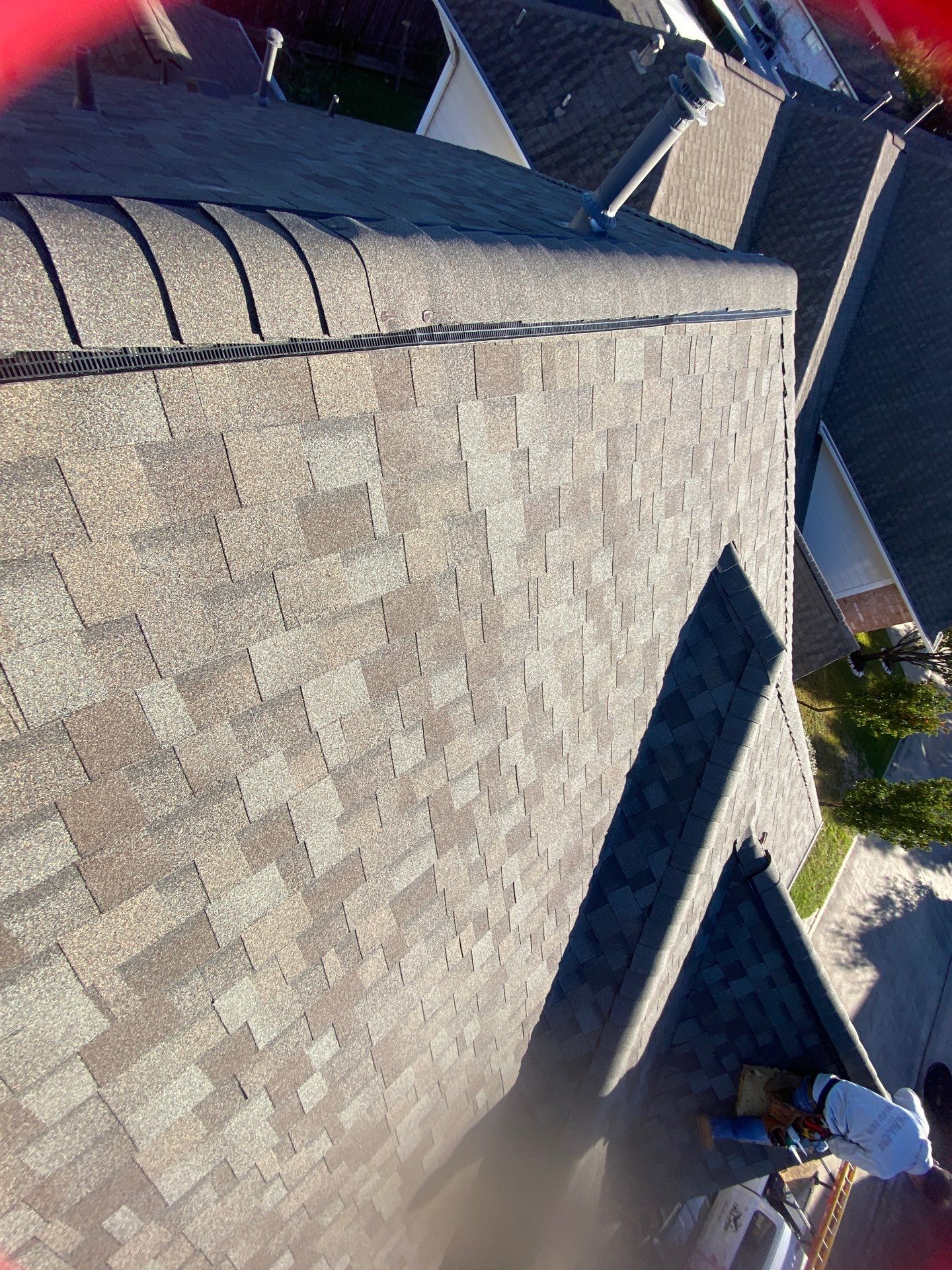 Residential Roofing Installation using Owen's Corning Duration (Lifetime) Shingles by Roof Repair Company
