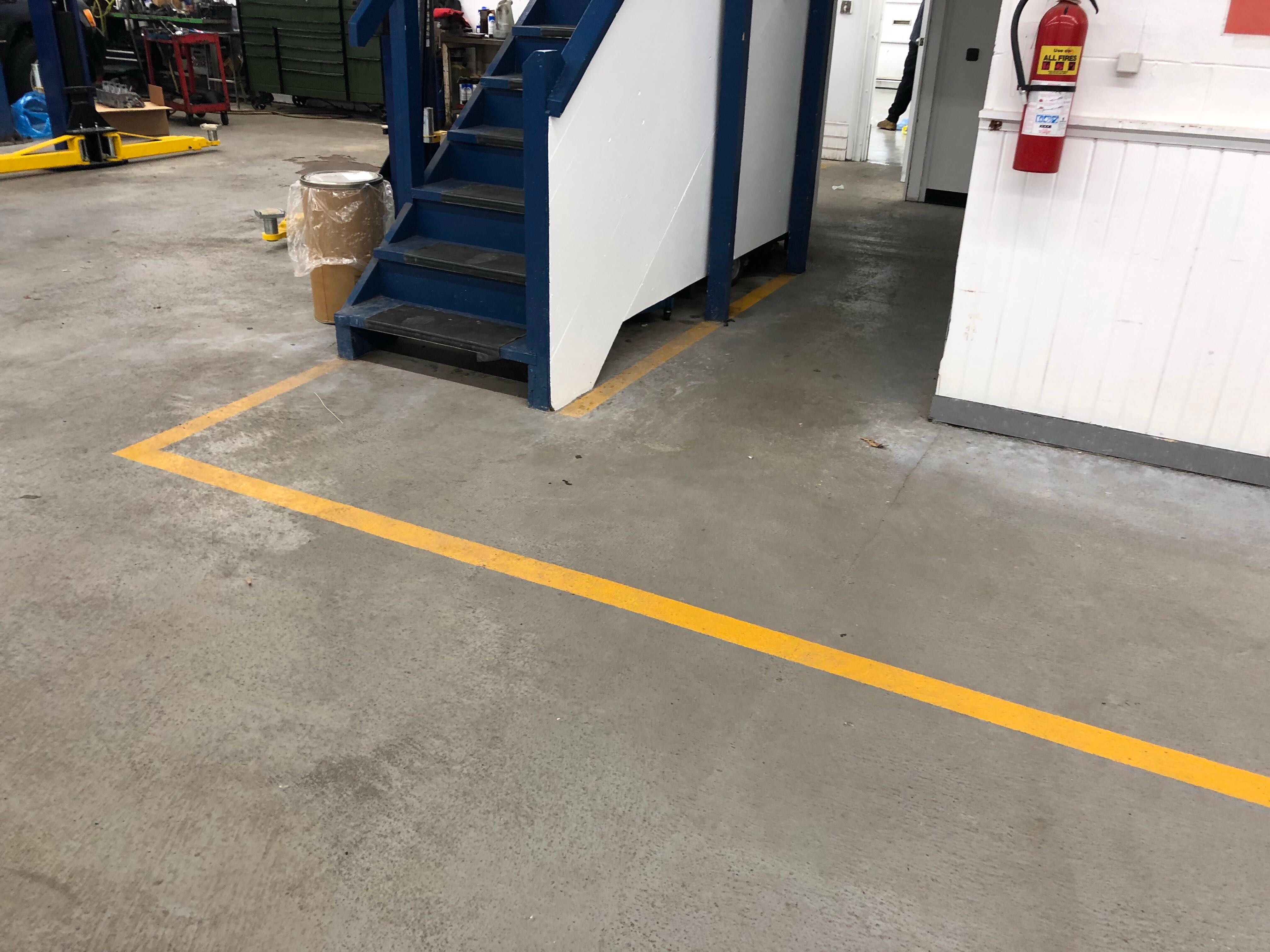 Commerical  using Domino by Fantastic Floors by Miller Custom Exteriors 