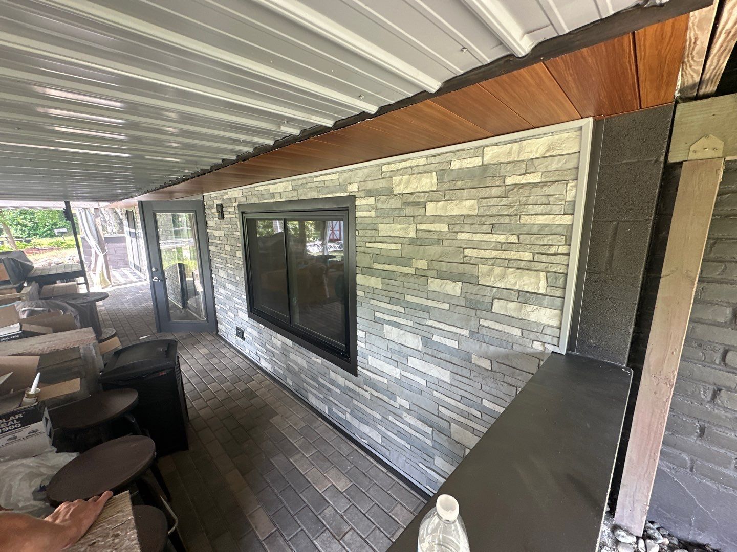 Siding Replacement using Alside Gray Oak by 180 Contractors