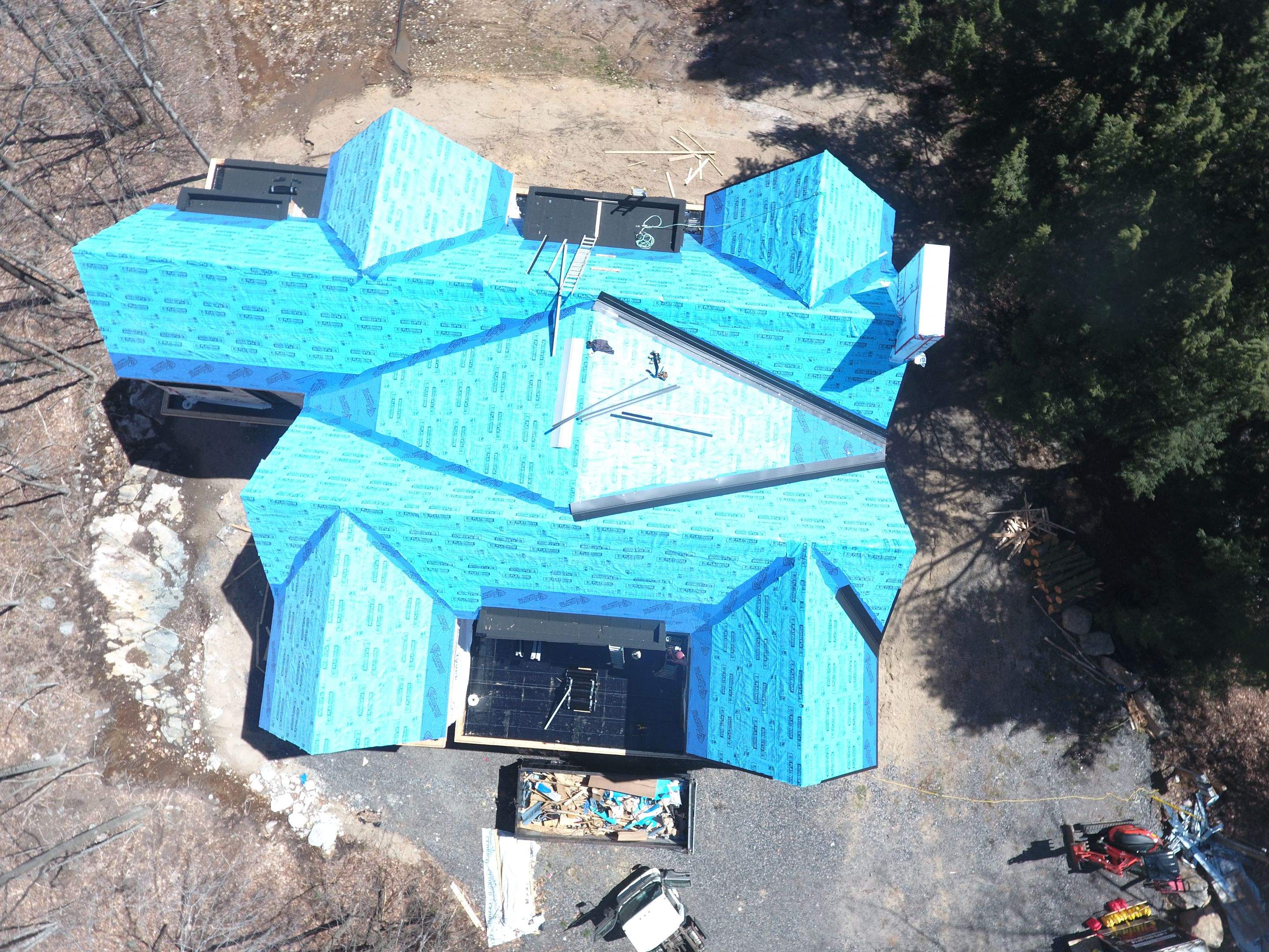 Metal work using 24 Ga Standing Seam Metal by Jay Carter Roofing & Sheet Metal