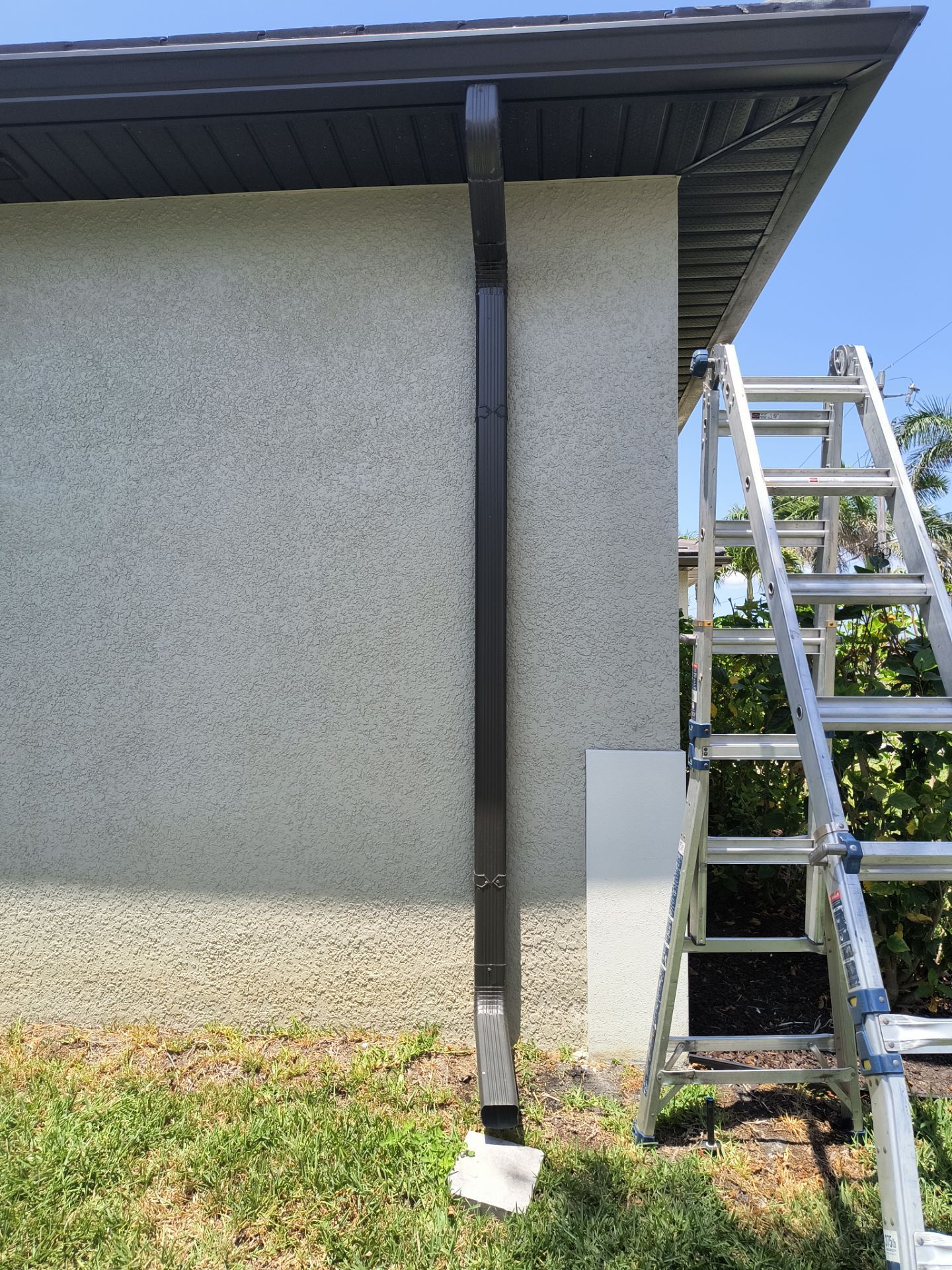 Musket Brown 6-inch Gutters in Cape Coral FL by Gutter Professors