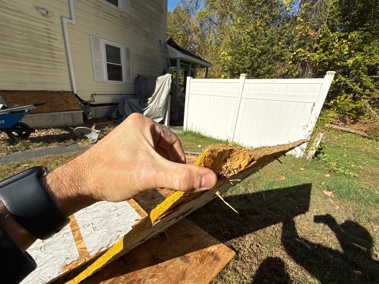 Full Roof Replacement with New Plywood Decking & Gutter Installation by Sensible Home Solutions