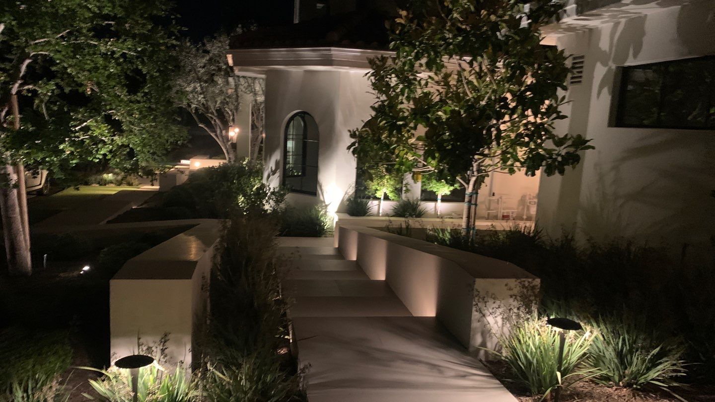 Lutron HomeWorks Integration and Landscape Lighting in Westlake Village by Outdoor Lights + Shades