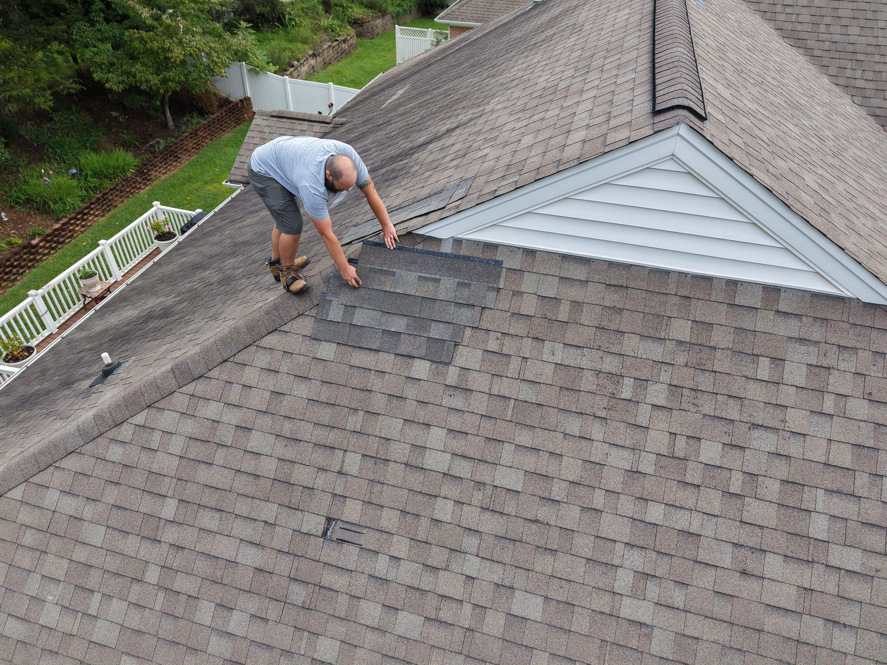 Residential Roof Replacement using CERTAINTEED LANDMARK AR WEATHERWOOD by RISE Roofing & Restoration, LLC