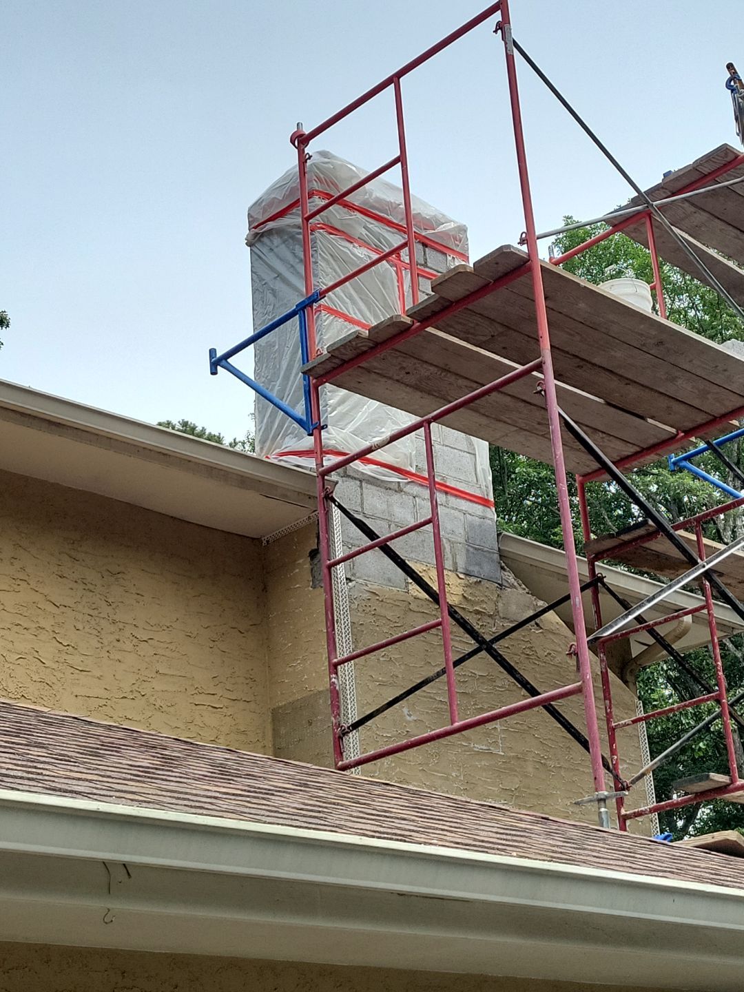 Chimney Remediation by Jamison Basement Waterproofing 