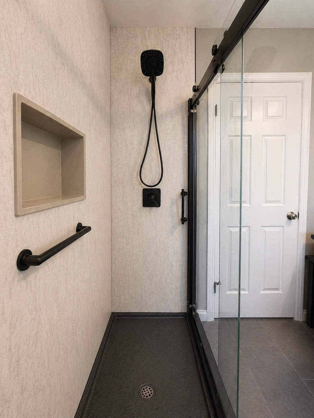San Antonio Small Bathroom Remodel | Tub-to-Shower Conversion by Legacy Bath and Kitchen
