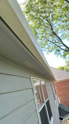Turtle Shell gutter protection installation in Naperville, IL 60540, photograph 6