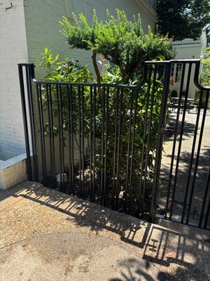 Custom Iron Fence & Gate – Residential Exterior – Washington, DC