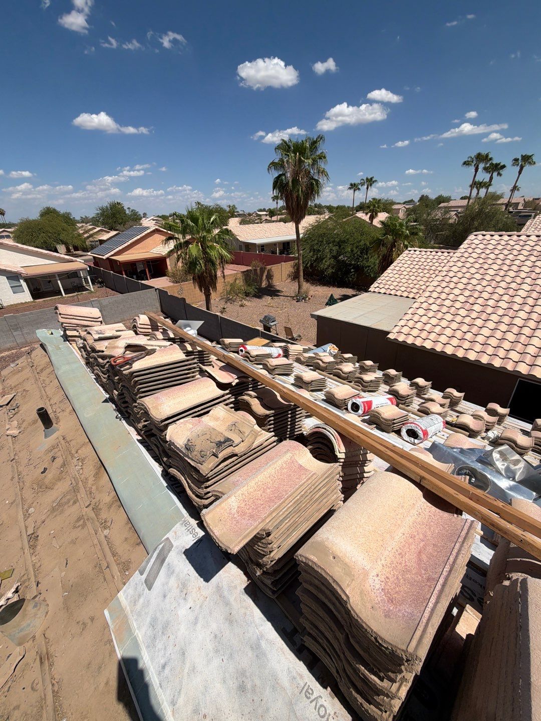 Project in Goodyear, AZ by Saint Roofing