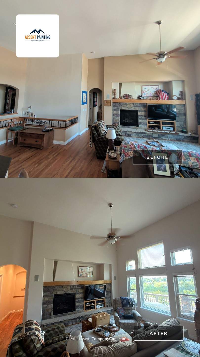 Interior Repaint in Arvada by Accent Painting