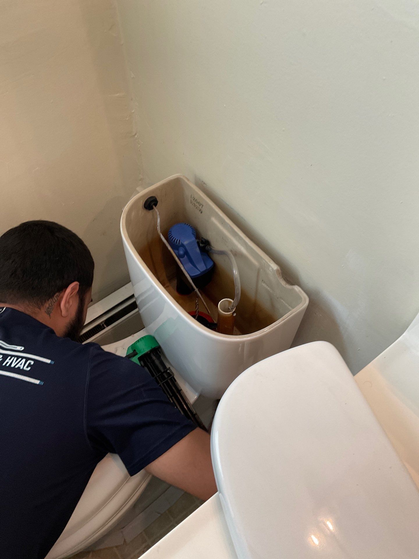 Cast Iron Drain Repair & Toilet Valve Replacement — Salem, MA by FAGONE MECHANICAL